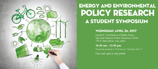 Cover image for Energy and Environmental Policy Research: a Student Symposium